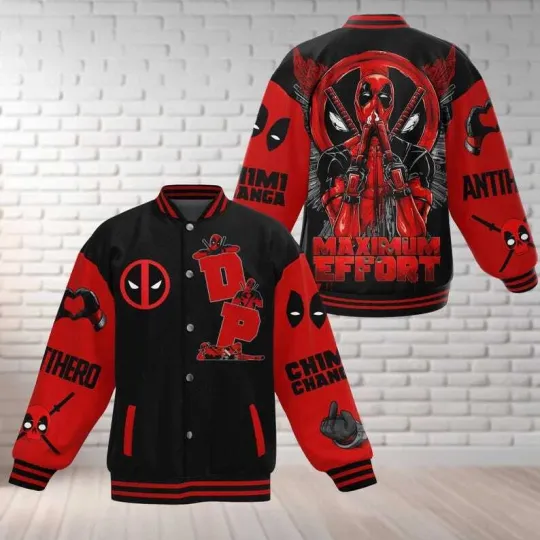 Discover Deadpooll Baseball Jacket, Wolverine And Deadpooll Jacket, Superhero Jacket For Me