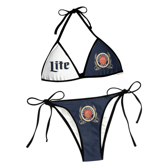 Discover Miller Lite Basic Triangle Bikini