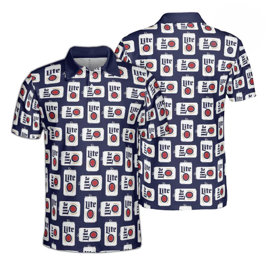Discover Miller Lite Polo Shirt