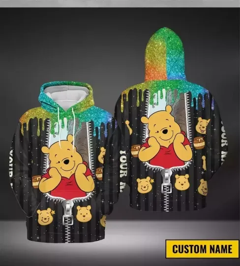 Discover Personalized Never Too Old For winniee the poohh Hoodie