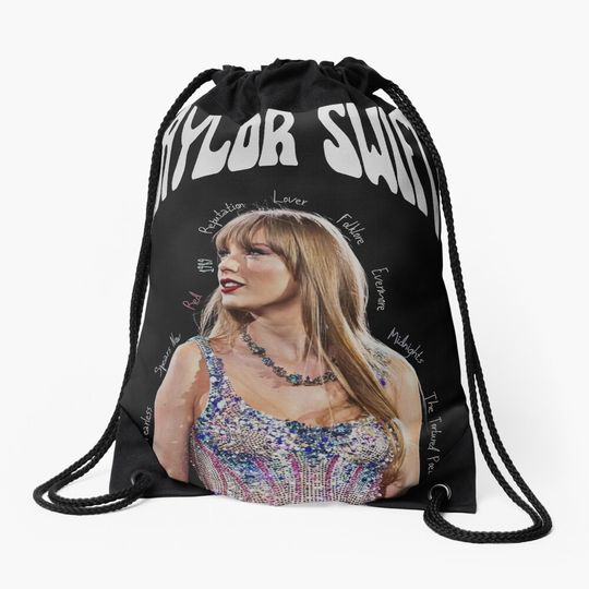 Discover The Best Song Girl Beautiful Poster Drawstring Bag