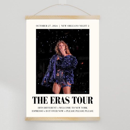 Discover Personalized Erass Tourr Signature Poster + Your Surprise Songs and City!