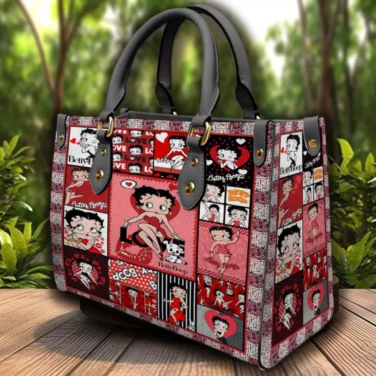 Discover Betty Boop Leather Handbag, Betty Boop Cartoon Bag Lovers Gift