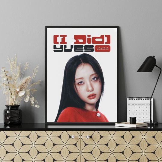Discover YVES - I DID Digital Print | Album Poster | Music Poster | Wall Art | Wall Decor | Wall Prints | Room Decor