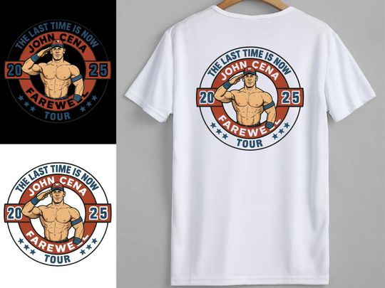 Discover Jo Cen Farewell Tour 2025 Shirt |Wrestling Entertainment the last time is now Shirt