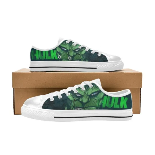 Discover Hulk Custom Sneakers Low Top Kids Shoes