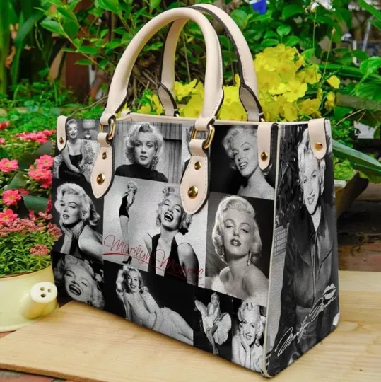 Discover Marilyn Monroe Leather Handbag