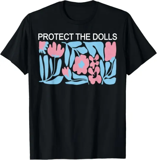 Discover Protect The Dolls Shirt Boho Floral LGBTQ Pride Transgender T-Shirt