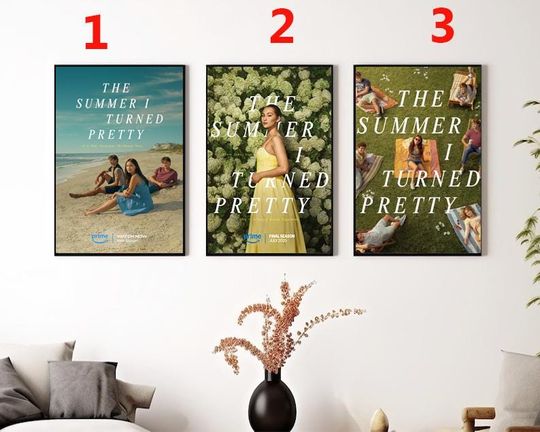 Discover The Summer I Turned Pretty TV Poster 2025, No Framed