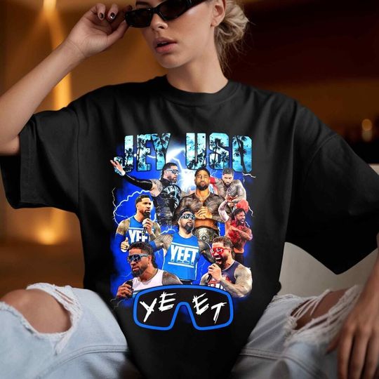 Discover Wrestling Entertainment Jey Uso WrestleMania Shirt, Wrestler Shirt