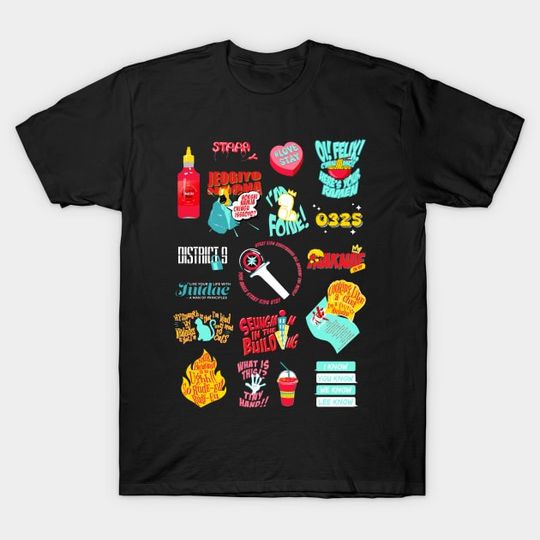 Discover Stray Kids iconic quotes and moments ver 2 - Stray Kids - T-Shirt
