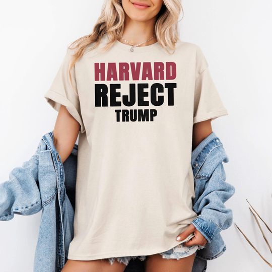 Discover Harvard Reject Trump Shirt, Steve Kerr Harvard Shirt