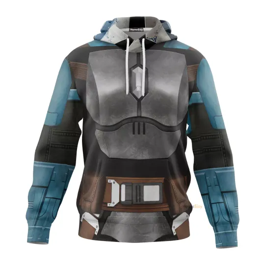 Discover Bo Katan Kryze 3D Cosplay Costume Hoodie