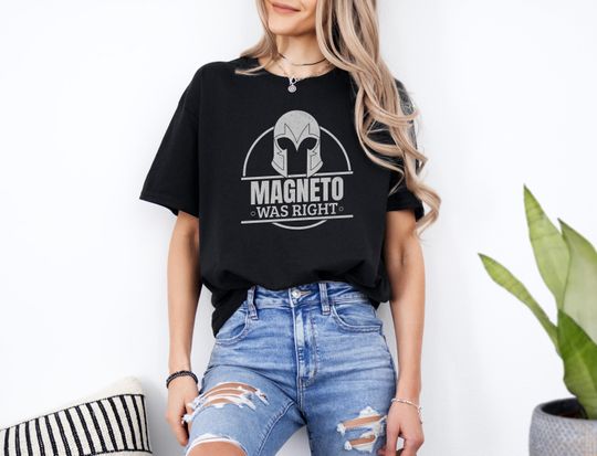 Discover Magneto Was Right Shirt,  Unisex Shirt, Comic Movie Nostalgia Shirt