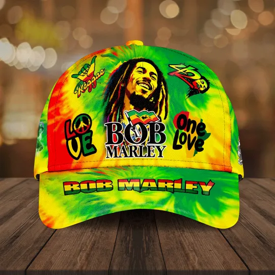 Discover Bob Marley Love One Love Classic Cap