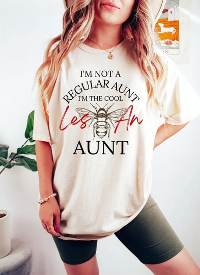 Discover Lesbian aunt Shirt, cool gay aunt Shirt