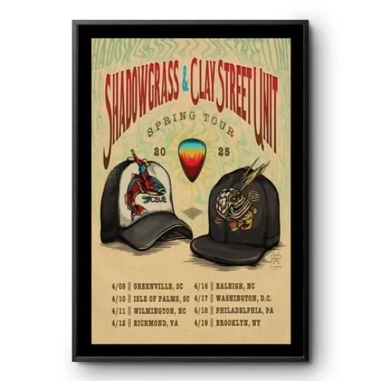 Discover NEW Shadowgrass & Clay Street Unit Spring Tour Apr 2025 Poster