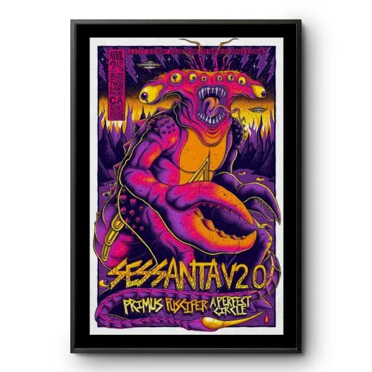 Discover Sessanta At Acrisure Arena In Palm Desert, CA On Apr 24 2025 Tour Poster