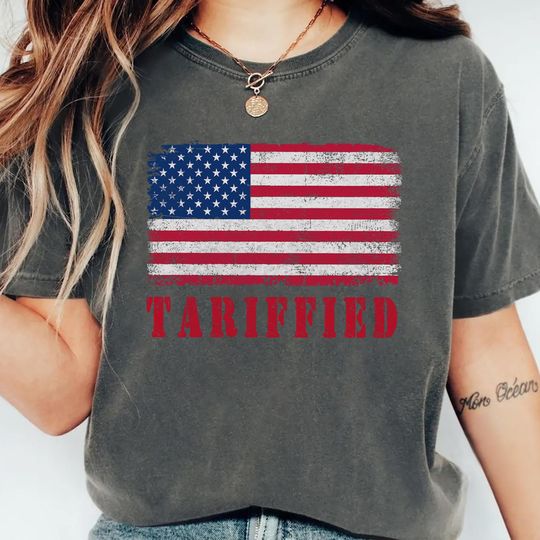 Discover Comfort Colors Tariffied Shirt Protest Shirt LZ SNL tariffs tariff anti-Trump shirt