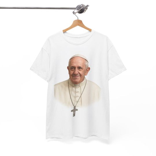Discover Inspirational Pope Francis Tee, Faith Shirt, Religious Apparel, Catholic Gift