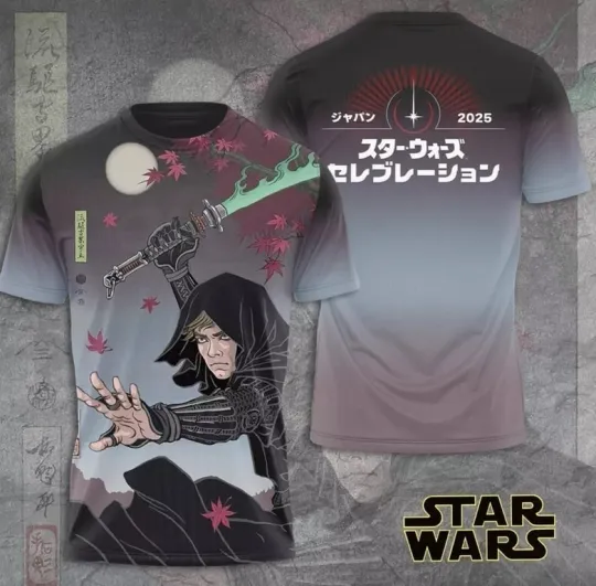 Discover Starr Warss 3D T-Shirt Celebration Japan 2025 Art Show