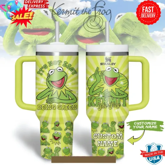 Discover Personalized K the frog Special Edition Stanley Tumbler Cup