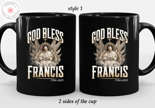Discover Pope Francis New World Pope Rip Mug