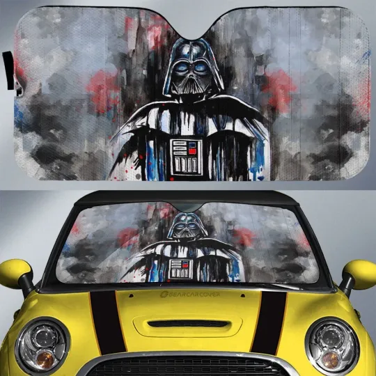 Discover Darthh Vaderr Car Sunshade Collection