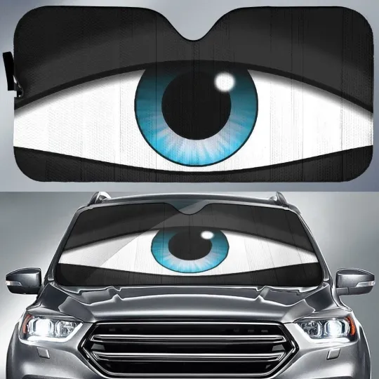 Discover Cyclops Car Eyes Sun Shade Car Accessories