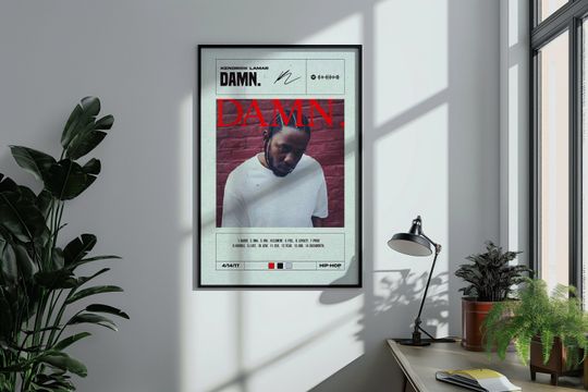 Discover Kendrick Lamar DAMN. Poster,  Hypebeast Poster