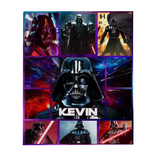Discover Custom Darthh Vaderr Blanket, Star War Mink Blanket