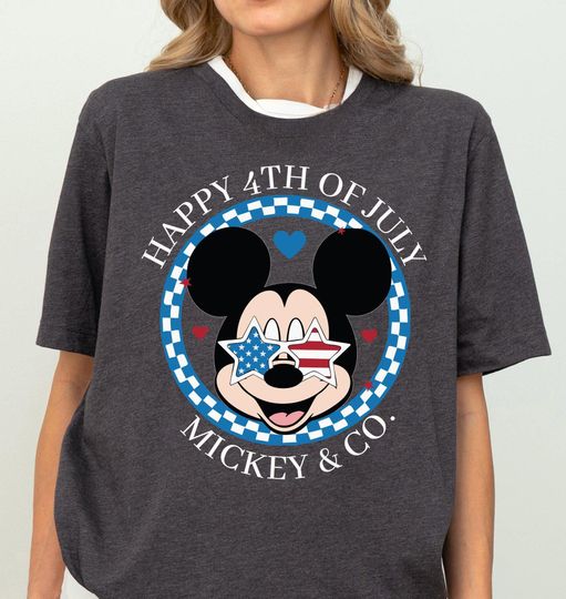 Discover Mickeyy Happy 4th Of July Shirt, Mickeyy And Co American Independence Day