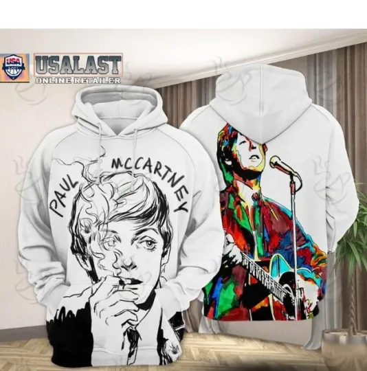 Discover P mccartney Pain Art 3D Full Hoodie 3d - all printed, hot 2025