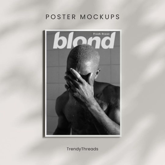 Discover Frank Ocean Blond Album Cover Poster