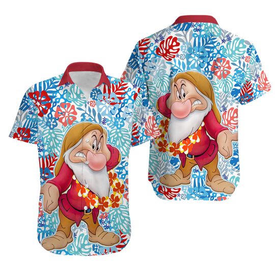 Discover Dwarfs Grumpy Aloha Hawaii Beach Hawaii Shirt