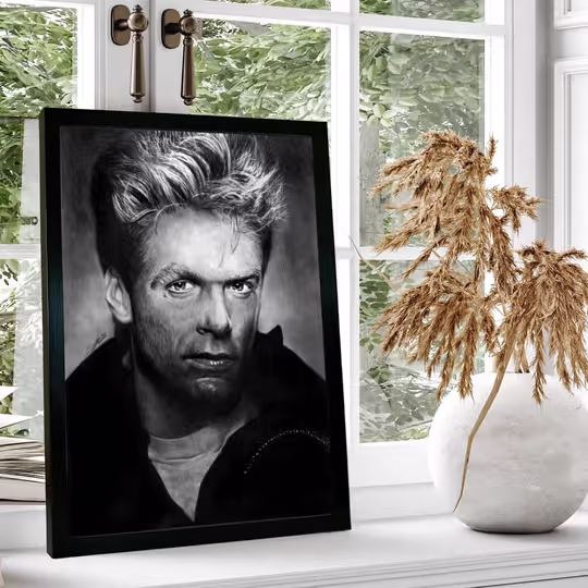 Discover Bryan Adams Poster, Wall Art Decor, Picture Print, Bedroom Decor