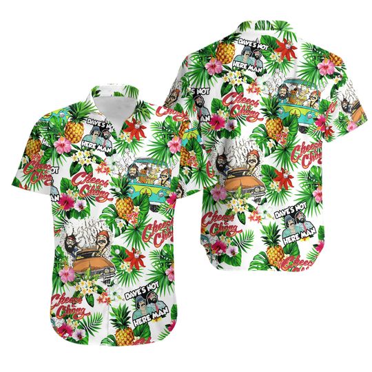 Discover Cheech And Chong Hawaiian Shirt, Comedy Hawaiian Shirt