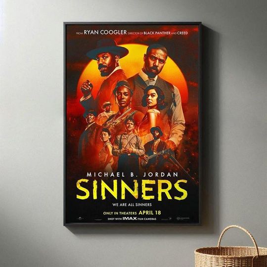 Discover Sinners Movie Poster, 2025 Movie Poster