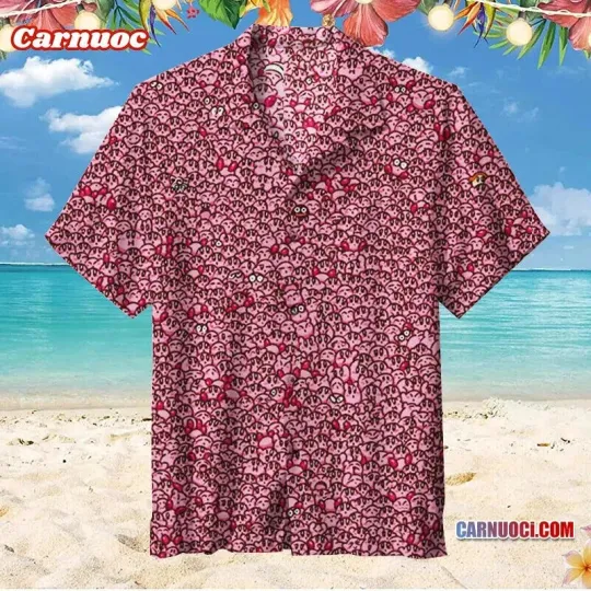 Discover Kirby Hawaiian Shirt, Gift For Men and Women S-5XL US Size