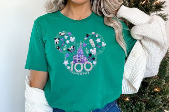 Discover 100 Anniversary Shirt, Disneyyy Shirt, Mickeyy Shirt, Minniee Shirt