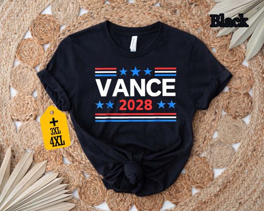 Discover Vance 2028 Shirt, President Trump 47 T-shirt, JD Vance 2028 Tee, Political Shirt
