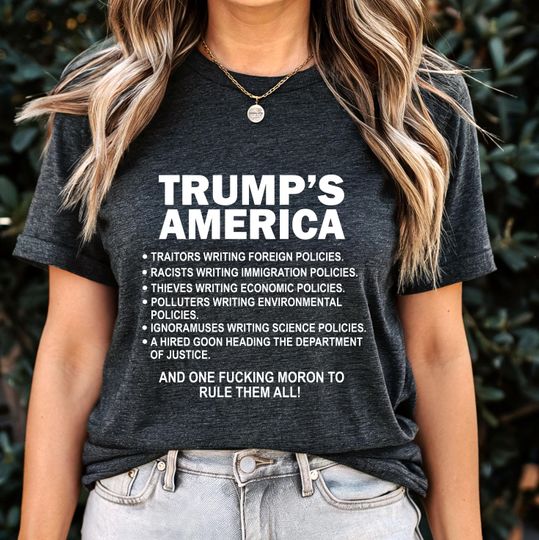 Discover Trump's America Shirt, Anti Trump Shirt, Traitor Trump Shirt
