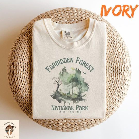 Discover Forbidden Forest National Park Shirt, Wizarding World Tees, Bookish Gift for Fan