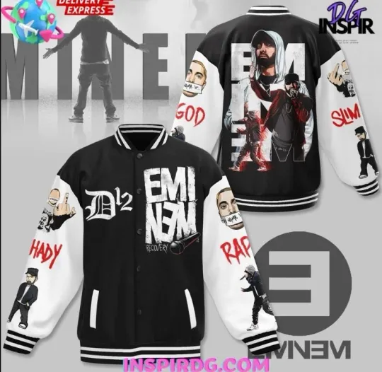 Discover Eminem Slim Shady Baseball Jacket - gift for Dad  jacket