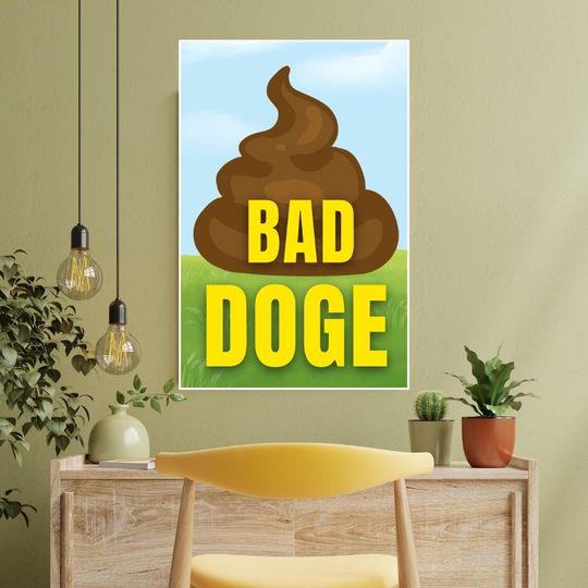 Discover BAD DOGE Protest Sign