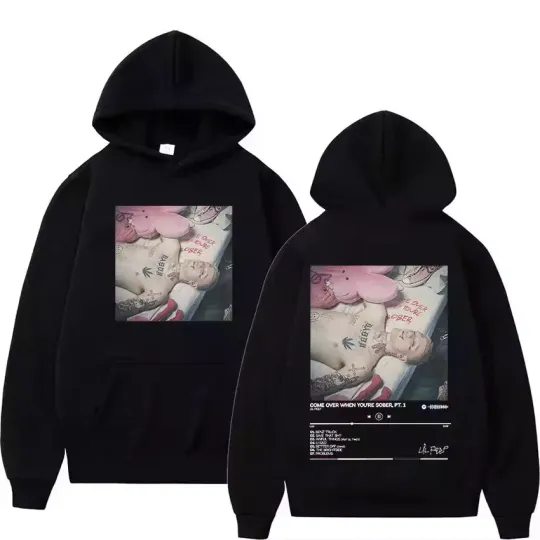 Discover Rapper Lil Peep Album Graphic Hoodie
