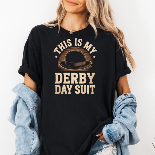 Discover Vintage This Is My Derby Day Suit Shirt