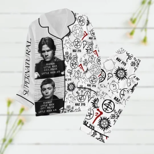 Discover Supernatural Pajamas Set, Winchester Pajamas Pants