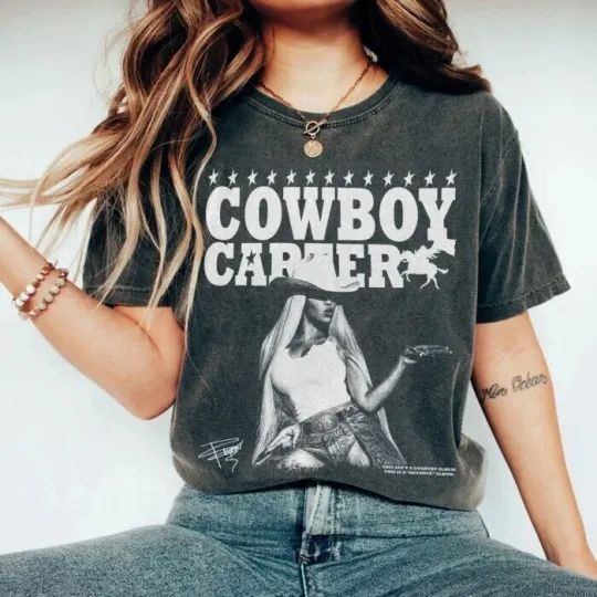 Discover Vintage Beyonce Cowboy Carter Shirt Unisex Short Sleeve Shirt