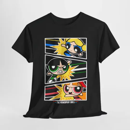 Discover Powerpuff Girls | Anime Shirt | Vintage Cartoon | Superhero Unisex Shirt